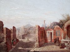 Ruins of Pompeii, 1859, 1865. Creator: Jozef Ignacy Kraszewski.