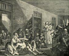 'Treatment of the Insane', 1733, (1925). Creator: William Hogarth.