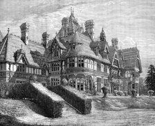 Farnborough Hill House, Hants., the new residence of the Empress Eugénie, 1881. Creator: Unknown.