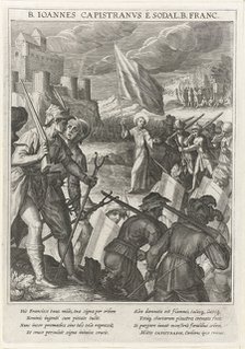 Saint John of Capistrano leads the Christian forces in the siege of Belgrade, 1615. Artist: Kager, Johann Matthias (1575-1634)