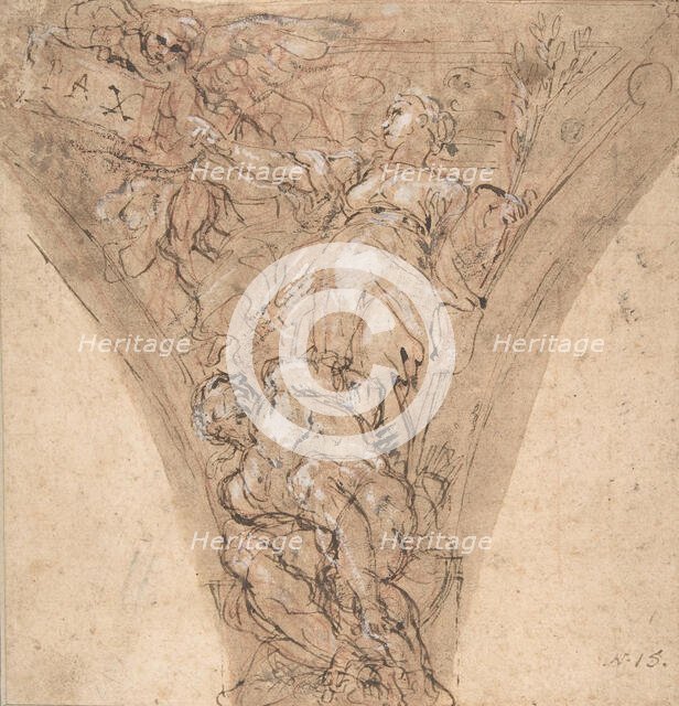 Allegorical Figure of Peace, 1625-1713. Creator: Carlo Maratti.