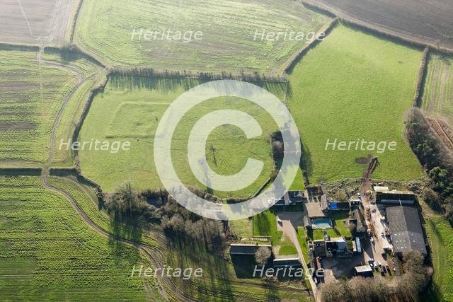 Moated site, associated ponds and earthworks, Gloucestershire, 2014. Creator: Historic England Staff Photographer.