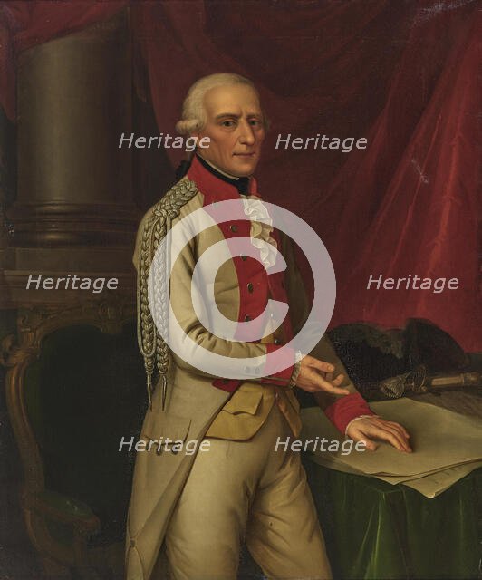 Portrait of Charles Christian Erdmann, Duke of Württemberg-Oels (1716-1792) , Late 18th century. Creator: Anonymous.