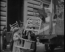 People Donating Scrap Metal For the War Effort, 1936. Creator: British Pathe Ltd.