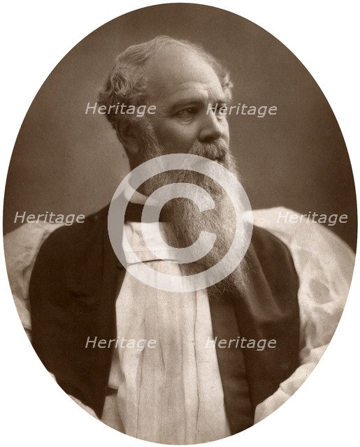 Right Rev John Charles Ryle, DD, Bishop of Liverpool, 1883.Artist: Lock & Whitfield