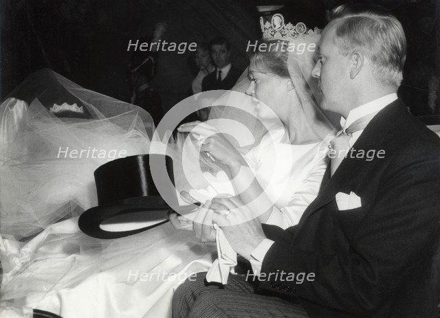 Royal wedding, Stockholm, Sweden, 25 May 1961. Artist: Unknown