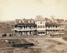 Hotel Minnekahta, Hot Springs, Dak, 1889. Creator: John C. H. Grabill.