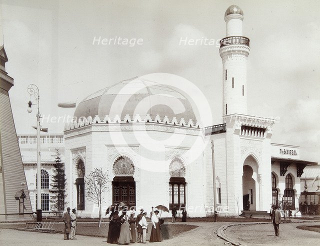 Panorama of the Nobel Company, the All-Russia Exhibition, Nizhny Novgorod, Russia, 1896.  Artist: Maxim Dmitriev