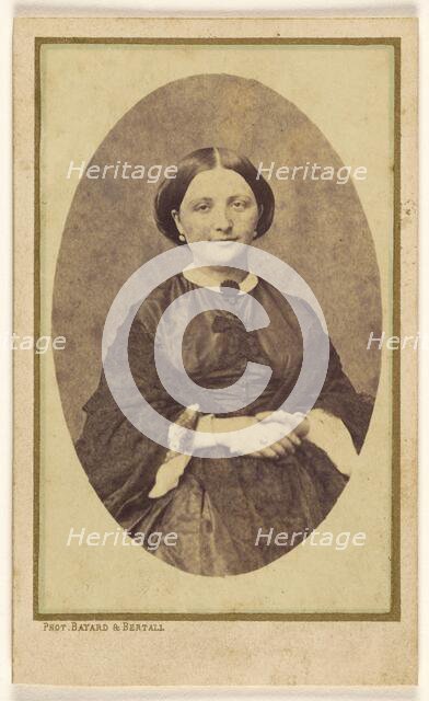 Laure Le Masson, 1861. Creator: Bayard & Bertall.