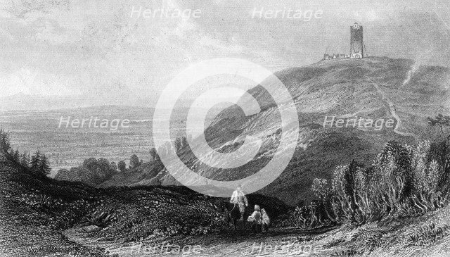 View of Leith Hill, Surrey, 19th century. Artist: T Fleming