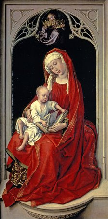 The Virgin and the Child', also known as 'Madonna in red' and 'Madonna Duran', by Roger van der W…