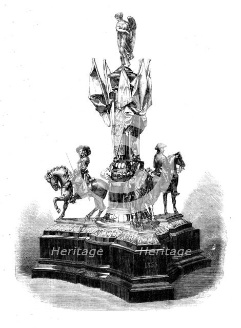 Testimonial recently presented to Major-General Hall, late of the 1st Life Guards, 1858. Creator: Unknown.