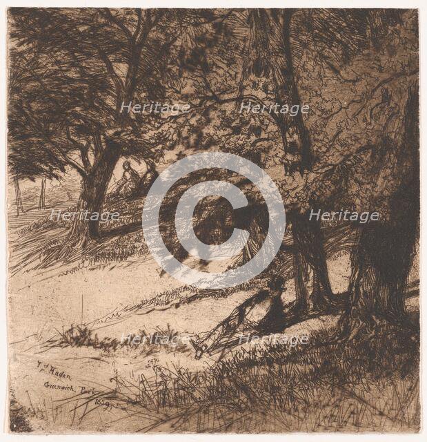 Sub Tegmine..., 1859., 1859. Creator: Francis Seymour Haden.