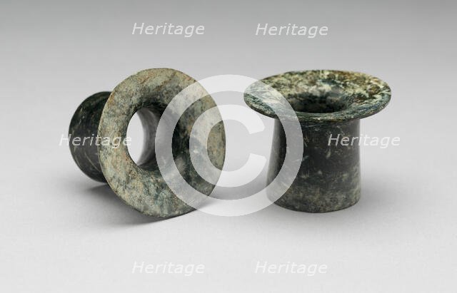 Pair of Ear Spools, A.D. 250/900. Creator: Unknown.