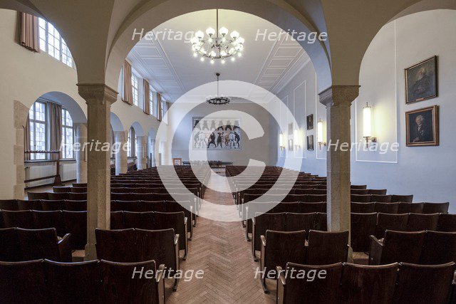 Jugentil assembly hall, Department of Philosophy, Jena University, Jena, Germany, 2018. Artist: Alan John Ainsworth.