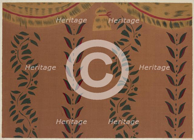 Wall Stencil, c. 1939. Creator: Michael Lauretano.