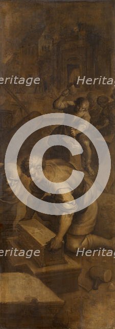 The Four Crowned Martyrs at Work, 1624. Creator: Frans Francken II.