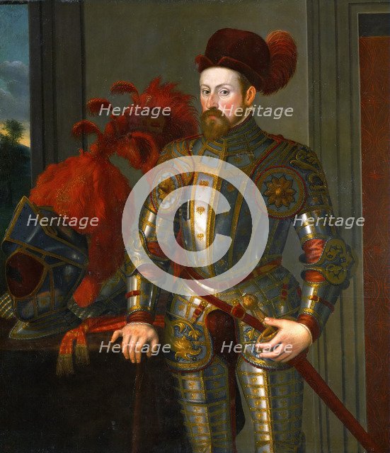 Portrait of Ferdinand II (1529-1595), Archduke of Austria, c. 1550.
