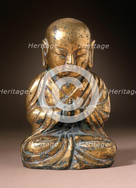 Seated Priest, Late 16th-17th century. Creator: Unknown.