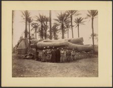 Mit Rahme (Statue Ramses), about 1870-1890. Creator: Gabriel Lekegian.