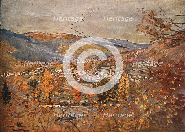 ''Metzeral et la Vallee de la Fecht', 1915. Creator: Charles-Jules Duvent.