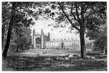 King's College, Cambridge, 1900. Artist: Unknown