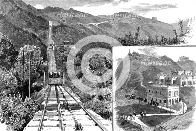 ''New High Level Tramway at Hong Kong', 1888. Creator: Unknown.