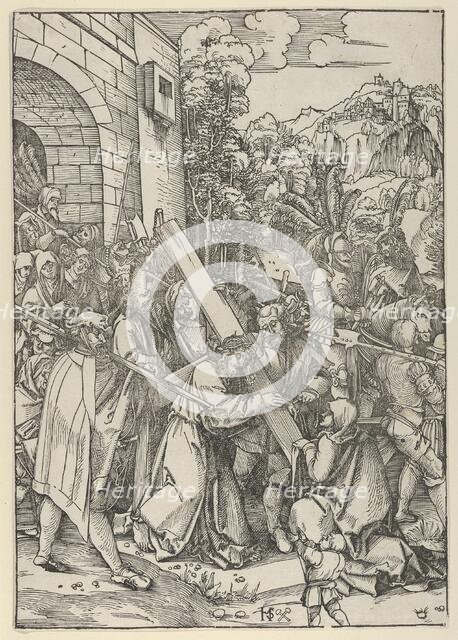 The Carrying of the Cross. Creator: Hans Schäufelein the Elder.