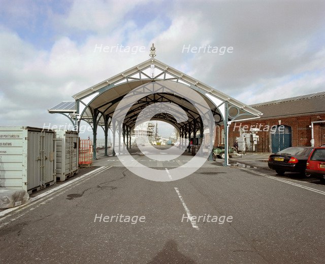 Royal Railway Shelter, South Railway Jetty, Portsea, Hampshire, 2001. Artist: M Hesketh-Roberts