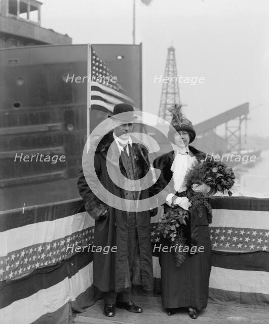 Str. F.P. Jones, sponsor, 1913 Mar 8. Creator: Unknown.