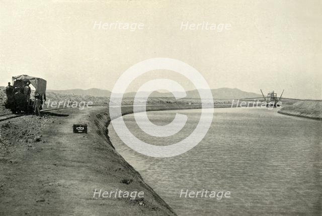 'The Valley of Mexico: The Great Drainage Canal', 1919. Creator: Unknown.