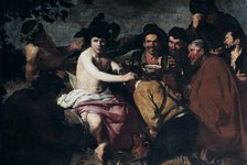 'The Triumph of Bacchus' or 'The Drunkards', 17th Century.  Creator: Diego Velasquez.