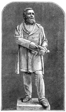 Statue of the late Mr. Bolckow, 1881. Creator: Unknown.