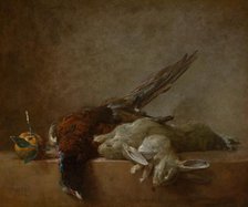 Still Life with Game, probably 1750s. Creator: Jean-Simeon Chardin.