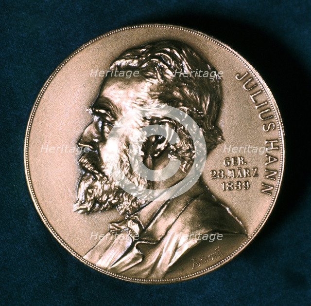 Julius Ferdinand Hann, Austrian meteorologist, c1921. Artist: Unknown