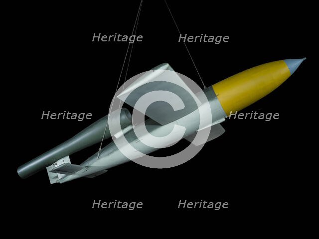 Missile, Cruise, V-1 (Fi 103, FZG 76), ca. 1945. Creator: Gerhard Fieseler Werke GmbH.