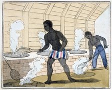 'The Blackman's Lament on how to make Sugar', 1813. Artist: Amelia Alderson Opie