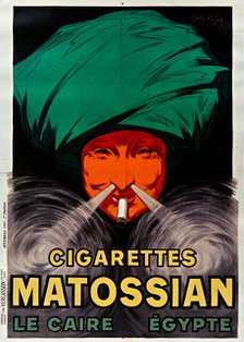 Cigarettes Matossian , 1926. Creator: Cappiello, Leonetto (1875-1942).