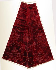 Textile with Pomegranate Design, Italian, 15th century. Creator: Unknown.