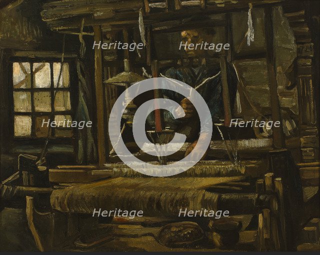 A Weaver's Cottage, 1884. Artist: Gogh, Vincent, van (1853-1890)