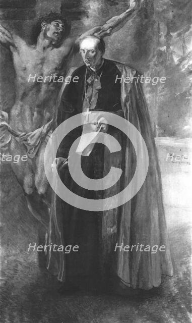 'S. Em. Le Cardinal Mercier; Archeveque de Malines. Primat de Belgique', 1916. Creator: Paul Albert Besnard.