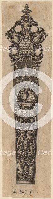 Ornament for Knife Handle. Creator: Theodor de Bry.