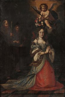 Maria Francisca of Savoy (1646-1683), Queen of Portugal , 17th century. Creator: Anonymous.