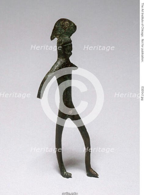 Statuette of a Warrior, 5th century BCE. Creator: Unknown.