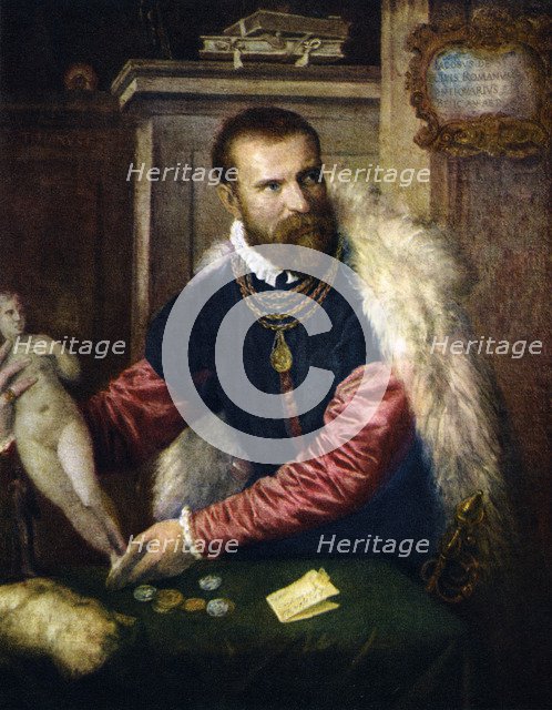 'Jacopo Strada', 1568, (1937). Artist: Titian