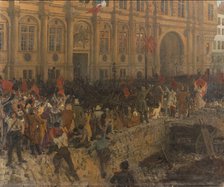 Proclamation de la République le 24 février 1848, c.1902. Creator: Jean-Paul Laurens.