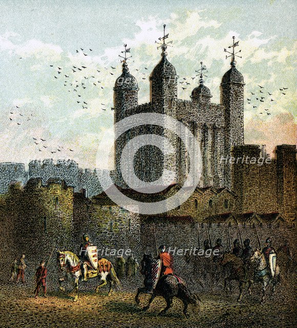 'The Tower Of London', (c1850). Artist: Unknown