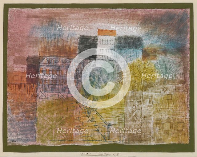 Vorfrühling in H. (Early Spring in H.) , 1925. Creator: Klee, Paul (1879-1940).