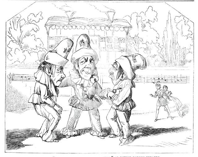 Scene from "Harlequin Crotchet and Quaver", at Covent Garden Theatre, 1844. Creator: Unknown.