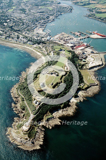 Pendennis Castle, Falmouth, Cornwall, 1999.  Artist: Historic England Staff Photographer.
